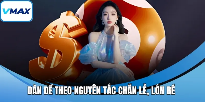 Dàn đề theo nguyên tắc chẵn lẻ, lớn bé